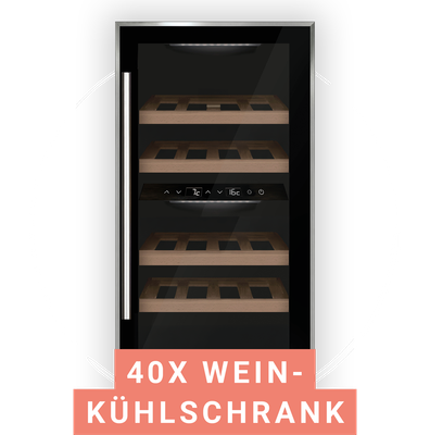 1112 Weinkühlschrank mit 2 Temperaturzonen
